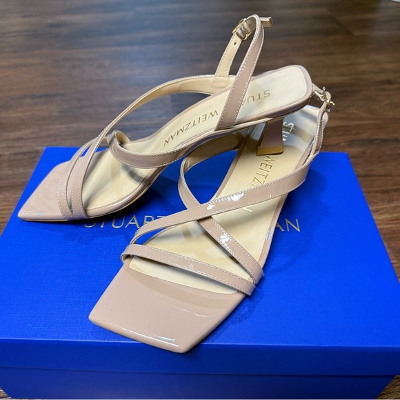 Stuart Weitzman Oasis 50 Slingback Sandal - Picture 1 of 9